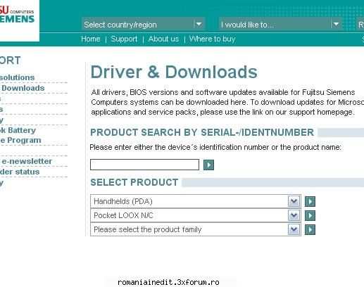 fujitsu siemens pocket loox n500 rom-uri acolo fixes gps!de your driver not shown below, then the