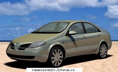 graphics cars models nissan primera new (hi poly)max & 3ds & c4d 10.93
