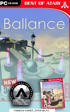 ballance title: cyparadeus publisher: atari publisher: atari online play: noballance puzzle game.