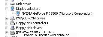 tot placa video intra device, (control device manager) verifica dac cumva doua placi instalate,