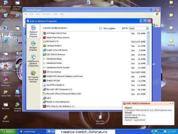 pot face??? imi tot apare prostia asta abia instalat toate programele jocuri imi arata asa