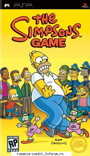 [filebox] colectia mea jocuri the simpsons game  -  cso   680 Rock & Ride