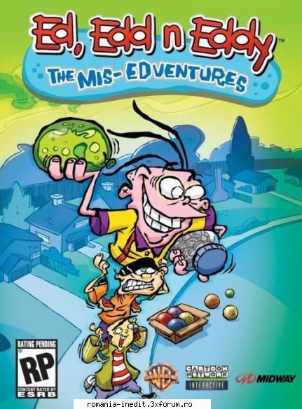 ed, edd eddy the straight forward you can play all three characters and run about the causing