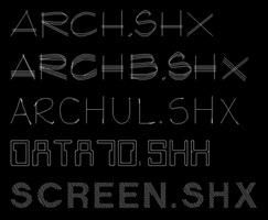 lisp autocad fontcinci tipuri fonturi pt. autocad (*.shx) tenta pass: