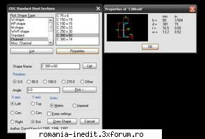 lisp autocad steel lsplisp pentru desenare sectiuni ale profilelor laminate. pass: