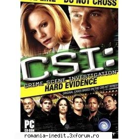 csi hard evidence crime scene hard evidence the fourth video game based the famous series the same