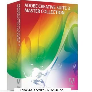 adobe cs3 master collection 
get the tools you need to create content for each discipline in the