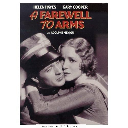 farewell arms (1932) farewell arms (1932)no passsub. ro: