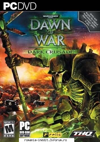 dawn war dark crusade warhammer 40,000 dawn war dark crusadethe second expansion dawn war includes