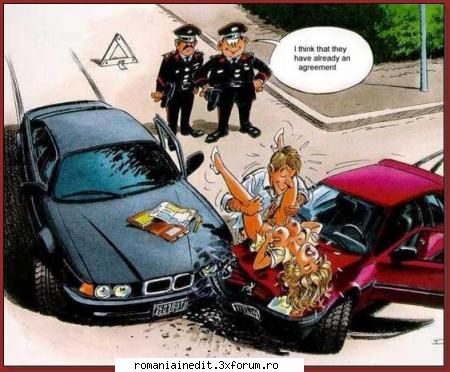 accident dar s-au inteles