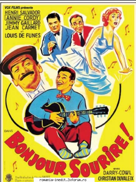 bonjour sourire (1955) (louis funes) louis funes bonjour sourire nuformat divxvideo size: 44100hz,