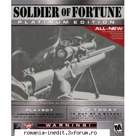 soldier fortune: platinum edition soldier fortune: platinum size: (470 version soldier fortune