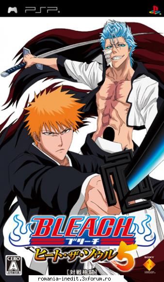 new psp games !!! bleach heat the soul 5  (jap)lam gasit cam greu dar acum este, japonez  