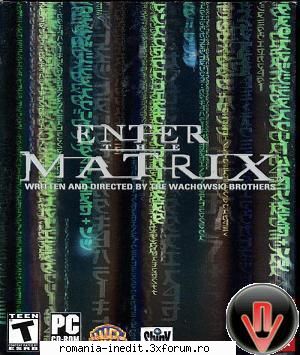 enter the matrix [pc-rip] for huge fans the matrix reloaded, its worth renting for the movie