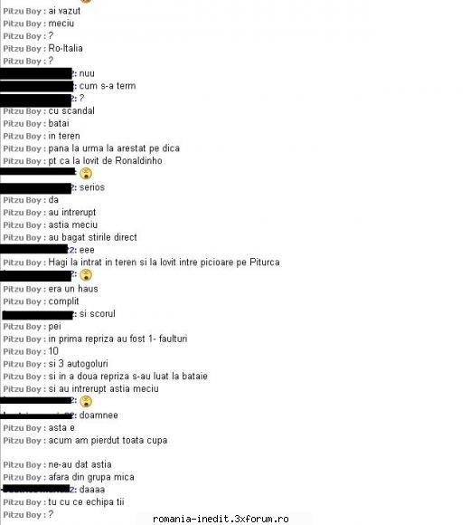 yahoo messenger despre meci ro-it :))) vorbeam messenger despre meci  scuze dar prima data pus