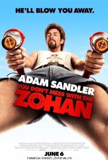 you don't mess with the zohan actori: adam sandler, john turturro, emmanuelle chriqui, nick sandler