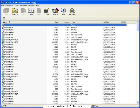 fisiere identice nume, dar ... luat net mai multe fisiere iso. le-am deschis winrar avut surpriza