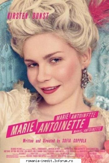 marie antoinette dvdscr xvid marie sofia (wga) sofia coppola (written by)release date october 2006 Rock & Ride