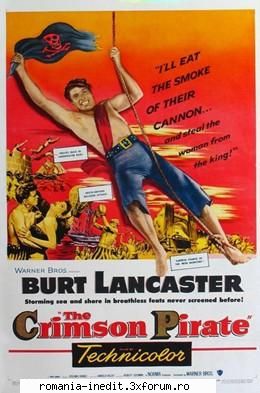 the crimson pirate (1952) dvd rip rating: 7.2/10 adventure comedy questions: believe only what you