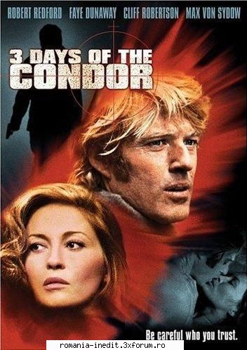 three days the condor (1975) robert redford and sydney pollack continued their longtime (the actor