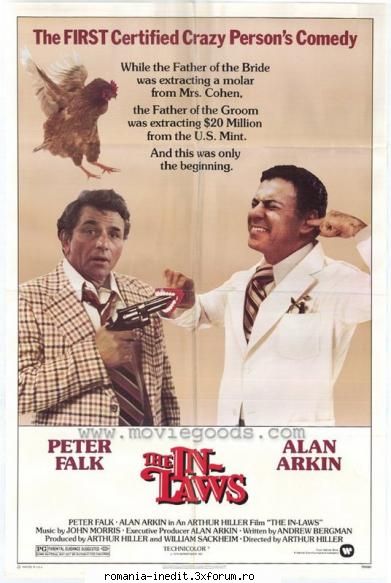 the in-laws (1979) mild mannered dentist about marry off his daughter but he's never met the boy's