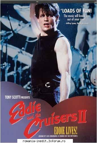 eddie and the cruisers eddie lives (1988) 1960, the cruisers were the hottest band america. least