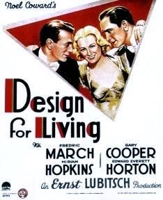 noel cowards design for living (1933) dvd xvid rip romance plot americans sharing flat paris,