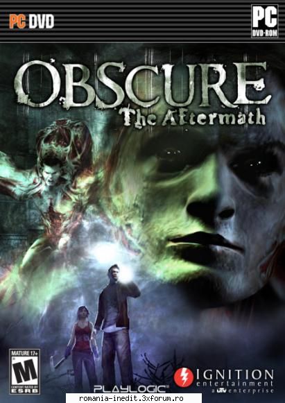 obscure: the aftermath obscure: the tech ignition horror action date: mar 25, 2008esrb: players: