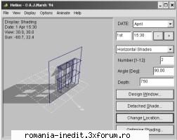 helios solar shading simulare