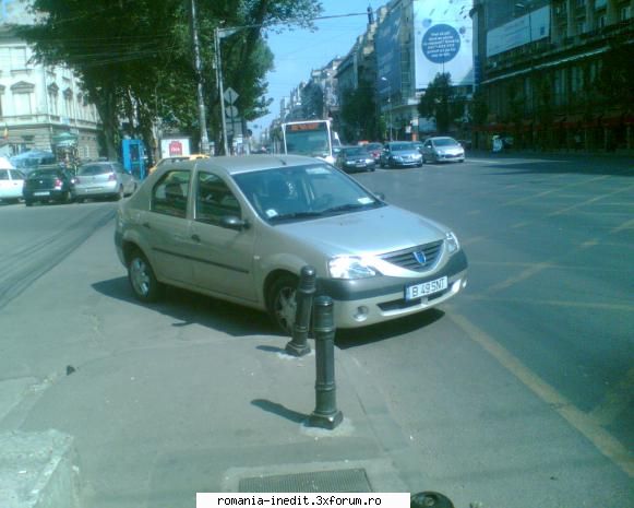masina parcata bine! cel mai istet sofer sau