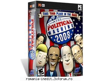 [fb.ro] the political machines 2008 political machine strategy game which players run for president.