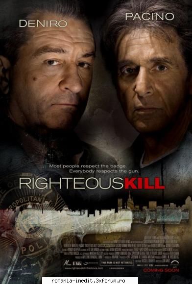 righteous kill (2008) camnotes: the russian version bit diffrent some unrated scenes inside screen