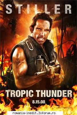 tropic thunder 2008 through series freak group actors shooting big-budget war movie are forced