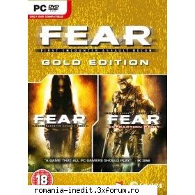 f.e.a.r gold edition 2007 iso f.e.a.r. gold the premium package that combines the award winning