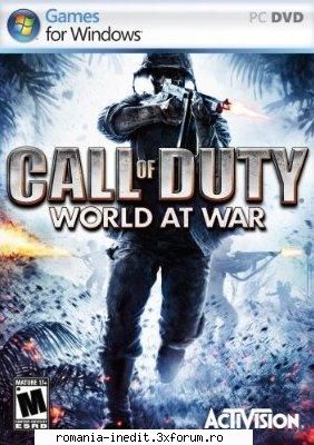 call duty: world war reloaded call duty: world war (c) activision       11/2008