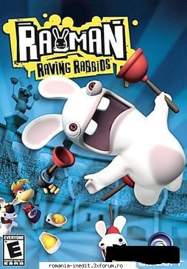 rayman raving rabbids rayman raving rabbids marks the return the iconic video-game hero, rayman, his