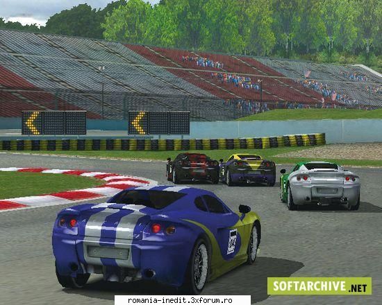 gt-r 400 (size mb) game cars complete with livery and sponsor against british 2003 champion martin