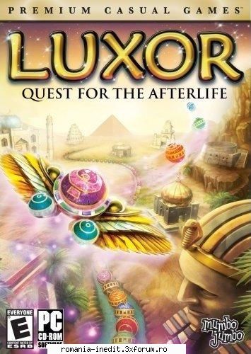 luxor quest for afterlife 2008 year: 2008genre: windows 2000, xp, vista~ pentium 1.6ghz processor~