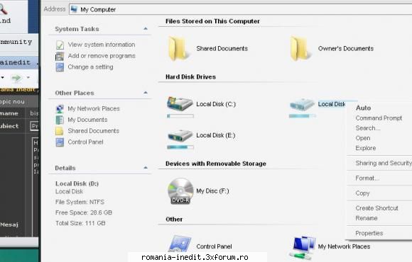 problema computer hey, ajutati-ma intru computer iar cand vreau deschid driver sau mi-l deschide