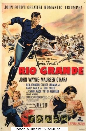 rio grande (1950) rio grande (1950) 512384 25fps xvid mp3 128kbs 721 mbgenre: western download