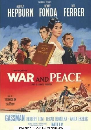 war and peace (1956) war and peace 1,3 gbdownload