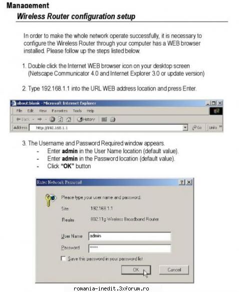 problema router wirless uite aici