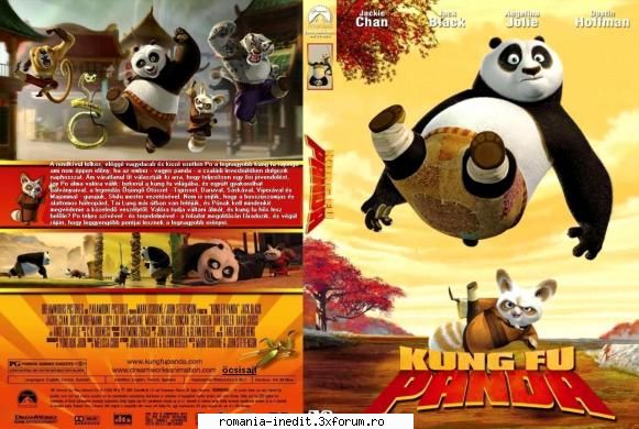 kung panda (2008)- dublat maghiara kung magyarul amerikai animcis film, perc, john stevenson, mark