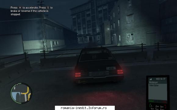 grand theft auto in-game... problema mie misca imaginea. cum tine camera mana misca cand filmezi...