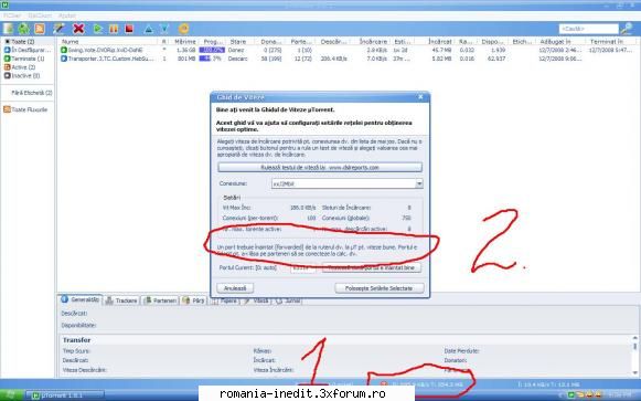 utorrent deci imi apare pozitia iar cand dau click vad despre apare scrie pozitia 2..ce fac???sau