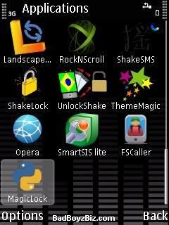 magic lock 3.0 signed for s60 new that locks the phone just shaking it, being the only difference