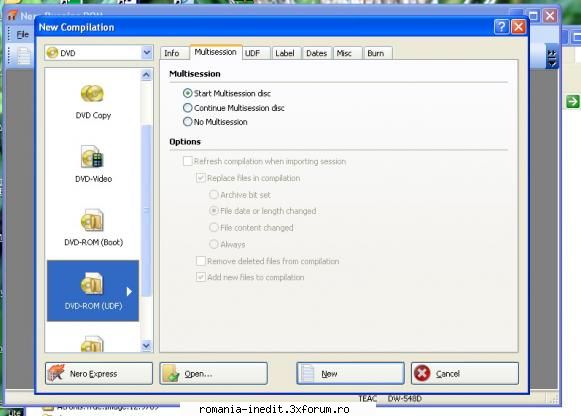 nero lasa scriu film alege optiunea dvd-rom udfsi alta data posteza probleme tehnice, rogdac vrei Moderator