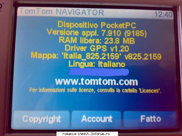 tomtom navigator per pna wince 4.2 tomtom navigator pentru pna  merge harti din seria7.20,