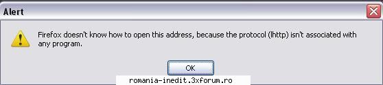 chestie ciudata tocmai vroiam deschid postul asta .... face catre aceasta pagina ... firefox