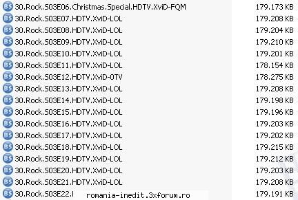 doar aici request caut subtitrari episoadele 6-22 din sezonul serialului rock fpr 23,976